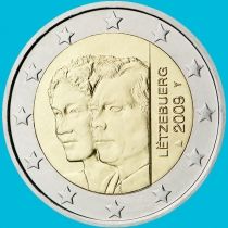 Люксембург 2 евро 2009 год. Герцогиня Шарлотта