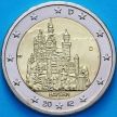 Монета Германия 2 евро 2012 год. Бавария. D