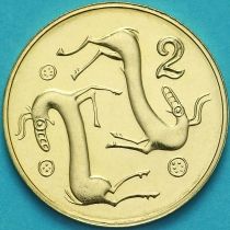 Кипр 2 цента 2004 год.