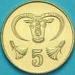 Монета Кипр 5 центов 2004 год.
