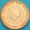Монета Нидерланды 5 евроцентов 2007 год. (тип 1)