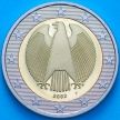 Монета Германия 2 евро 2002 год. F. Пруф