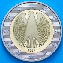 Германия 2 евро 2002 год. F. Пруф