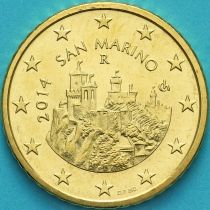 Сан Марино 50 евроцентов 2014 год.