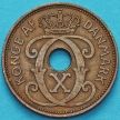 Монета Фарерские острова 2 эре 1941 год. №1