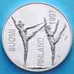 Монета Финляндии 100 марок 1997 год. Пааво Нурми. Серебро