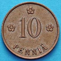 Финляндия 10 пенни 1934 год.