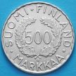 Монета Финляндии 500 марок 1952 год. Олимпиада. Серебро.