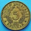 Монета Финляндии 5 марок 1949 год.