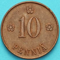 Финляндия 10 пенни 1923 год.