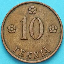Финляндия 10 пенни 1924 год.