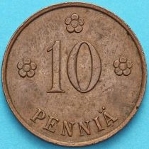 Финляндия 10 пенни 1930 год.