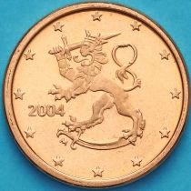 Финляндия 2 евроцента 2004 год. М