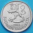 Монета Финляндия 1 марка 1983 год. N