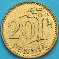 Финляндия 20 пенни 1970 год.