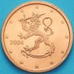 Монета Финляндия 5 евроцентов 2004 год. М.