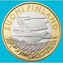 Финляндия 5 евро 2014 год. Кукушка