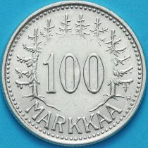 Финляндия 100 марок 1956 год. Серебро.
