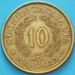 Монета Финляндия 10 марок 1934 год.