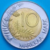 Финляндия 10 марок 1998 год.