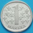 Монета Финляндия 1 марка 1964 год. Серебро.