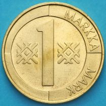 Финляндия 1 марка 1999 год.
