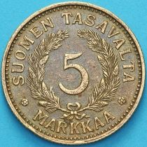 Финляндия 5 марок 1950 год.
