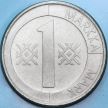 Монета Финляндия 1 марка 1993 год. Медно-никелевый сплав. BU