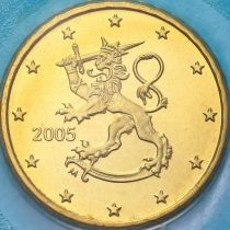 Финляндия 10 евроцентов 2005 год. BU
