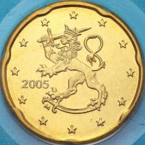 Финляндия 20 евроцентов 2005 год. BU