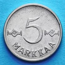 Финляндия 5 марок 1954-57 год.