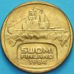 Монета Финляндии 5 марок 1984 год. Ледокол Урхо.