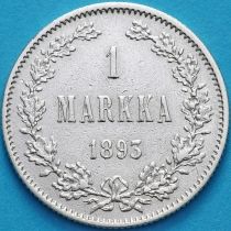 Финляндия 1 марка 1893 год. Серебро. №3