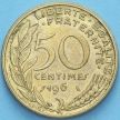 Монета Франция 50 сантимов 1964 год. KM 939.2