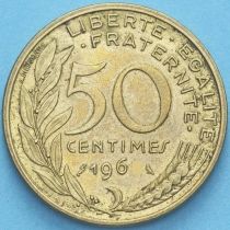 Франция 50 сантимов 1962 год. KM 939.1