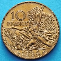 Франция 10 франков 1984 год. Франсуа Рюд. аUNC.