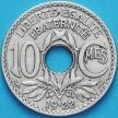 Монета Франция 10 сантимов 1922 год.