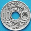 Монета Франция 10 сантимов 1924 год.