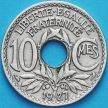 Монета Франция 10 сантимов 1927 год.