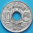 Монета Франции 10 сантимов 1934 год.