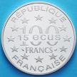 Монета Франции 100 франков (15 экю) 1994 год. Серебро.