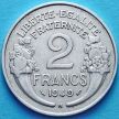 Монета Франции 2 франка 1949 год. В