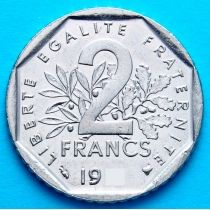 Франция 2 франка 1980 год. 