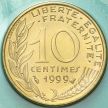 Монета Франция 10 сантимов 1999 год. BU