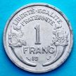 Монета Франция 1 франк 1944 год. Париж. KM# 885a.
