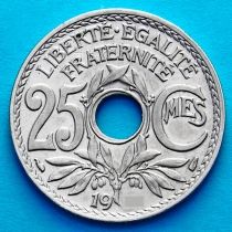 Франция 25 сантимов 1931 год. 