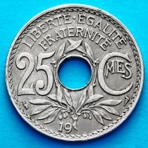 Франция 25 сантимов 1927 год. 