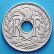 Монета Франция 25 сантимов 1925 год. 