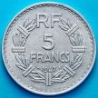Монета Франция 5 франков 1947 год.