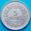 Монета Франция 5 франков 1949 год.